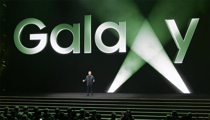 An undated image of Samsung Galaxy Unpacked event. — Samsung Newsroom
