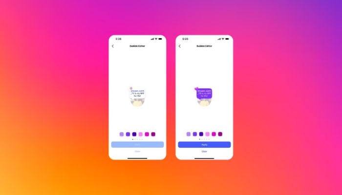 An image of Instagram Notes new update. — @metanewsroom/Instagram