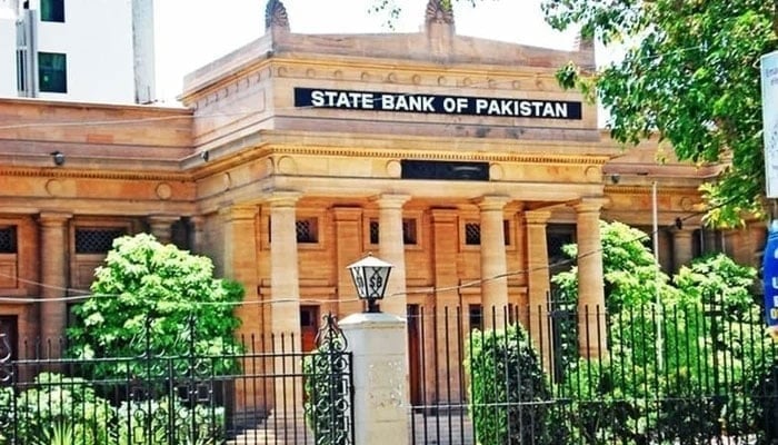 An undated image of State Bank of Pakistan.—SBP