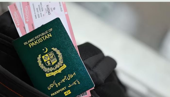 An undated image of Pakistani passport. — Freepik