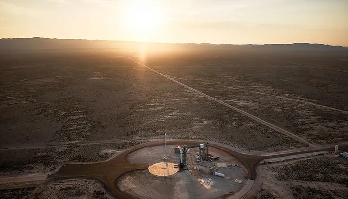 New Shepard set to launch from Blue Origins West Texas site on June 21, 2025. — Blue Origin