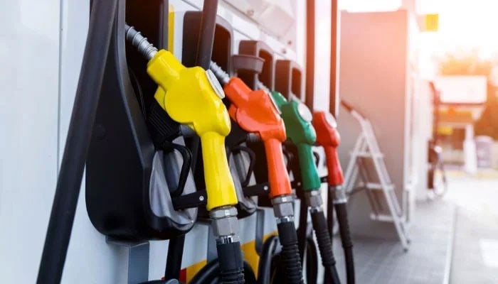 An undated image of a petrol pump. — Canva