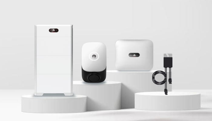 An undated image of Huawei Smart PV setup. — Huawei