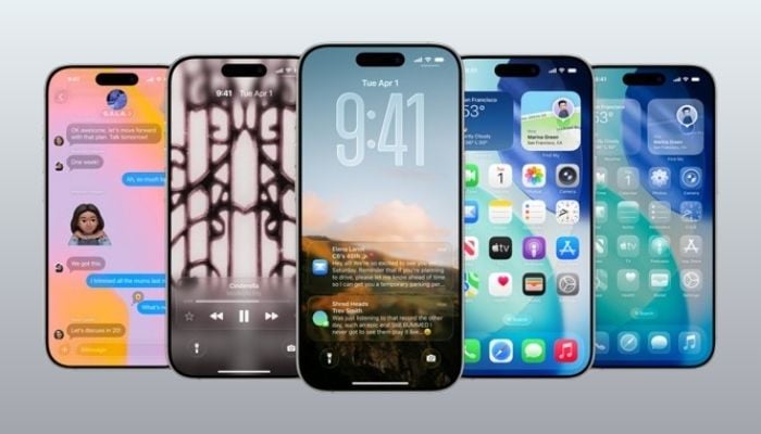 An undated image of iOS 26. — Apple/Canva