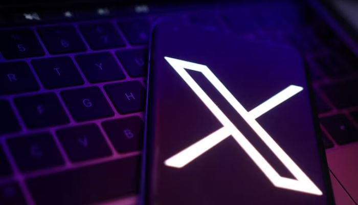 An image of the X logo taken on July 24, 2023. — Reuters