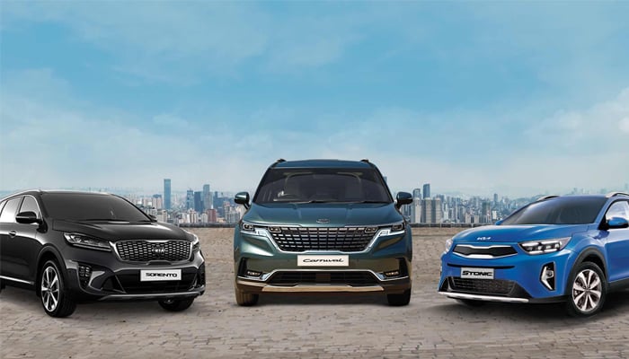 An undated image of Kia cars. — Kia Motor Site