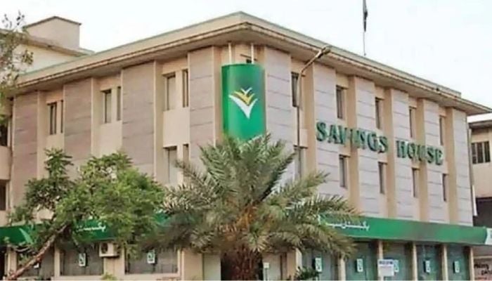 An undated image of the Central Directorate of National Savings building. — APP