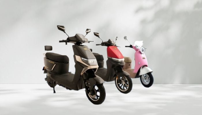 An undated image of Jaguar scooters. — Jaguar/Canva