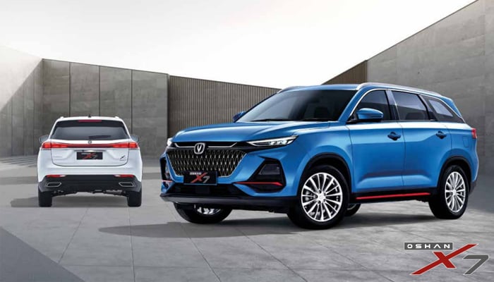 An undated image of Changan Oshan X7. — Changan Pakistan
