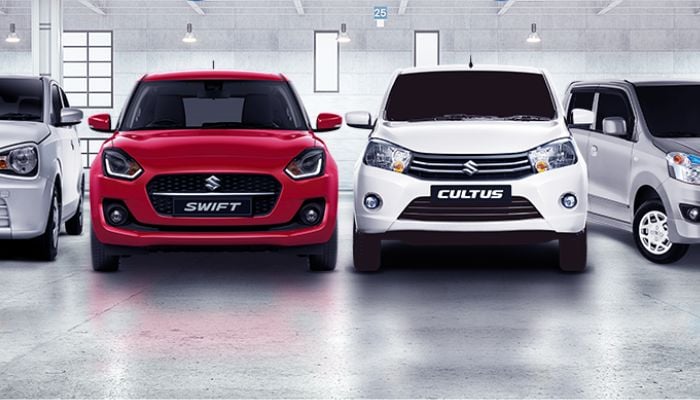 An undated image of Suzuki Cultus. — Suzuki Pakistan