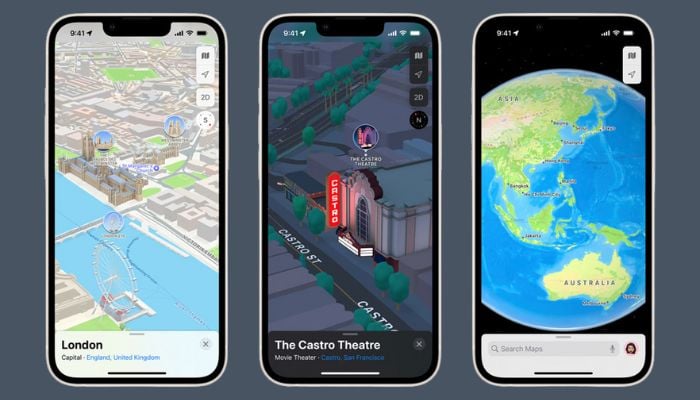 An undated image of Apple Maps. Apple/Canva