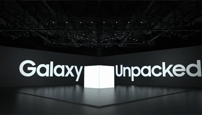 An undated image of Samsung Galaxy Unpacked. — Samsung