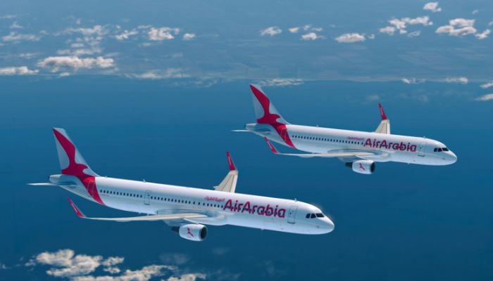 An undated image of Air Arabia. — Air Arabia