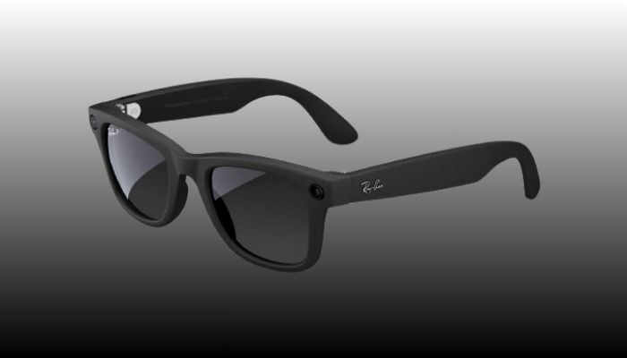 An undated image of Ray-Ban Meta Wayfarer glasses. — Meta Store
