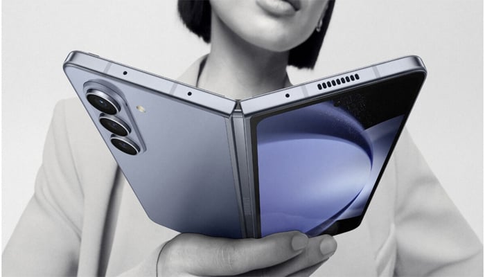 An undated image of Samsung Galaxy Fold smartphone. — Samsung