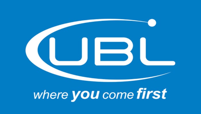 An undated image of UBL logo. — UBL