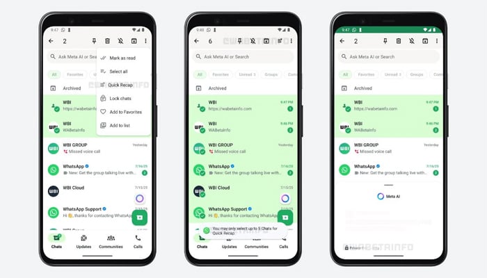 WhatsApp to launch ‘Quick Recap’ feature for unread chats: Report