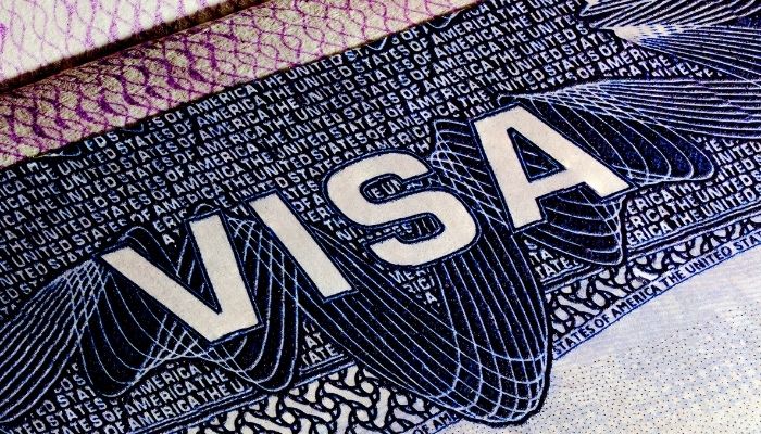 An undated image of US visa. — Canva