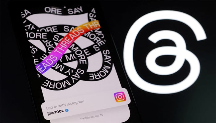 Meta-owned Threads app logo is seen in this illustration taken, July 6, 2023. — Reuters