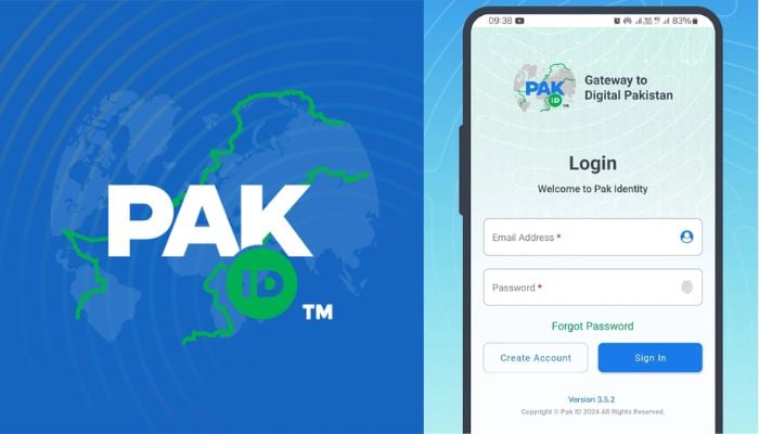 An undated image of Pak ID App. — Google Play Store/Canva
