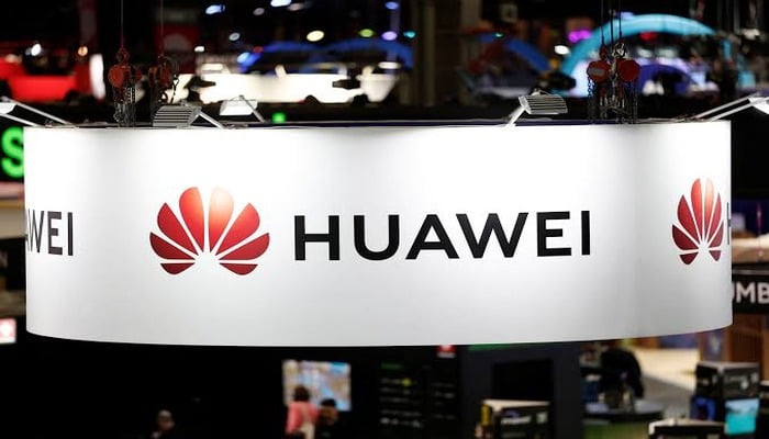 An image of Huaweis logo seen at the Viva Technology conference dedicated to innovation and startups at Porte de Versailles exhibition center in Paris, France, June 12, 2025. — Reuters