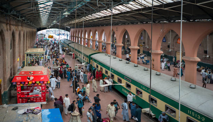 An undated image of Lahore Railway Station. — iStock