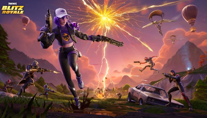 An undated image of Fornite Blitz Royale poster. — Epic Games