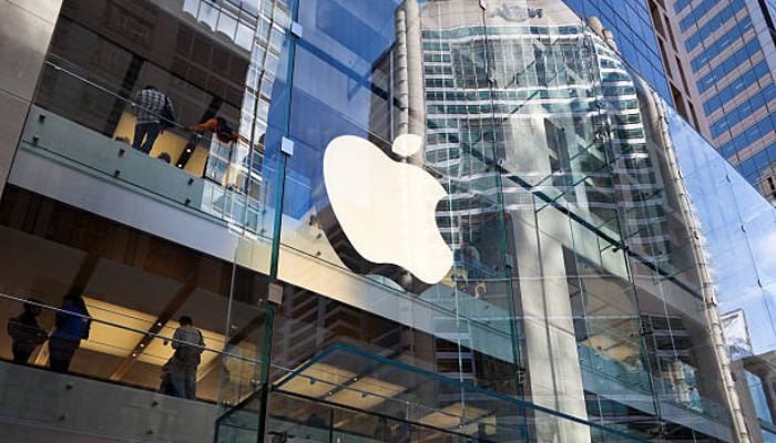 An undated image of Apple outlet. — iStock
