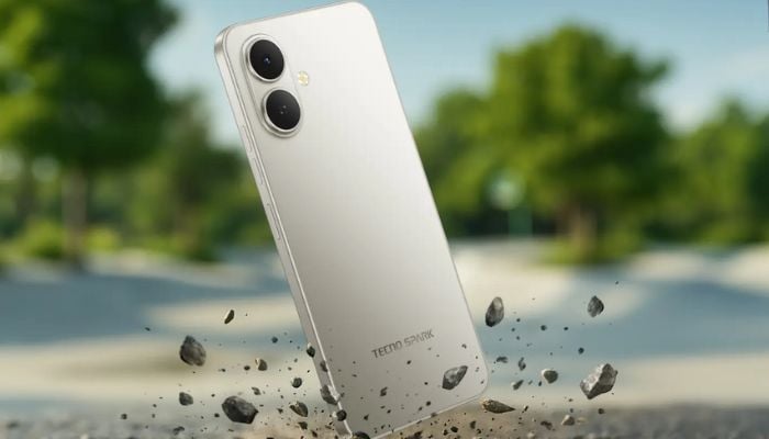 An  undated image of Tecno Spark Go 2. — Tecno