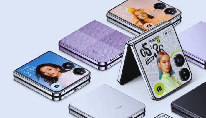 An undated image of Xiaomi Mix Flip. — Xiaomi