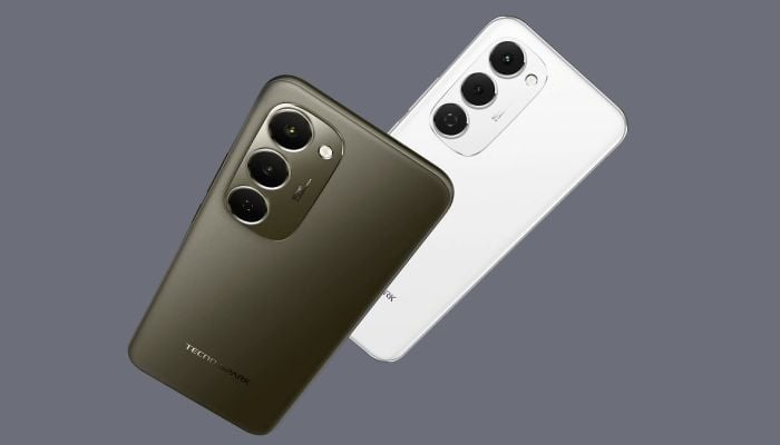 An undated image of Tecno Spark 40 Pro+. — Tecno/Canva
