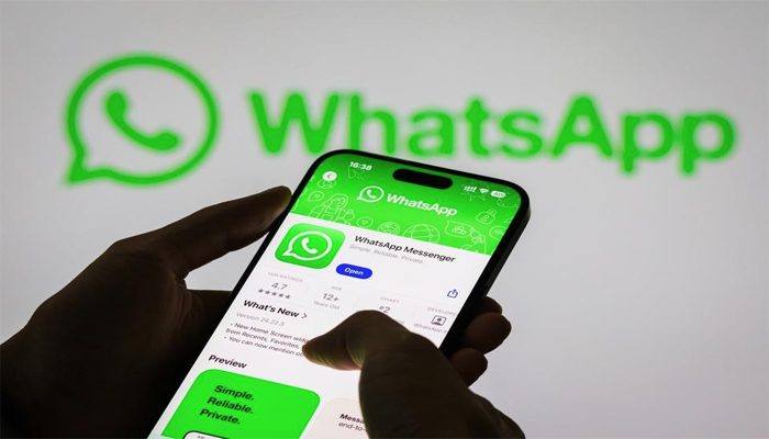 An undated image of WhatsApp. — Getty Images