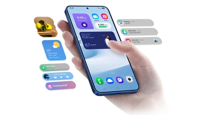 An undated image of Samsung smartphone. — Samsung