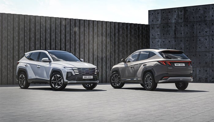 An undated image of Hyundai Tucson Hybrid FWD. — Hyundai Nishat Motor (Private) Limited