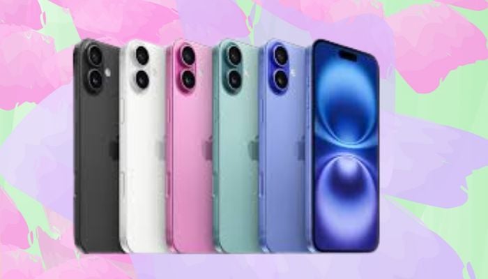 An undated image of iPhone 16 variants. — Apple
