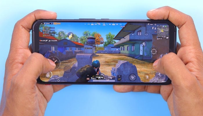 An undated image of a person playing PUBG on a smartphone. — Pixabay