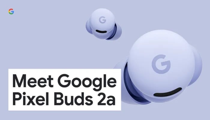 An undated image of Pixel Buds 2a. — Google