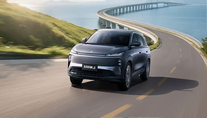 An undated image of Dongfeng Aeolus L8 PHEV. — Dongfeng