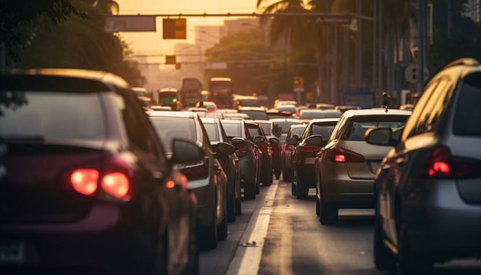 An undated image of traffic. — Unsplash
