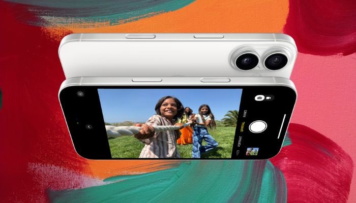 An undated image of iPhone 16. — Apple/Canva