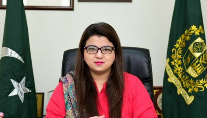 An undated image of IT Minister Shaza Fatima Khawaja. — APP