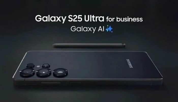 A screengrab of Galaxy S25 Enterprise Edition. — Screengrab via Samsung Canada YouTube channel