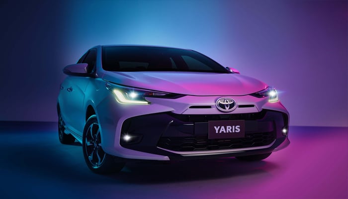 An undated image of Toyota Yaris 1.3 GLI CVT. — Toyota Central Motors