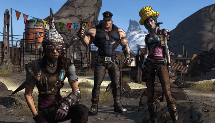 An undated image of Borderlands poster. — Steam