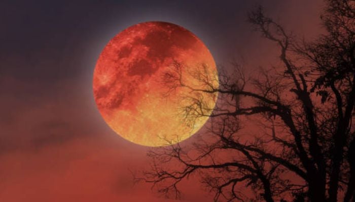 An undated image of Blood Moon. — iStock