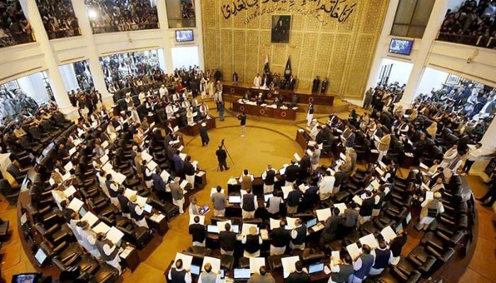 An undated image of the KPK Assembly. — APP