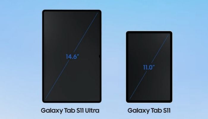 An image of the Samsung Galaxy Tab S11 and Galaxy Tab S11 Ultra launched at Samsung Galaxy Unpacked Event 2025 held on September 4, 2025, in Berlin. — Screengrab via Samsung YouTube channel