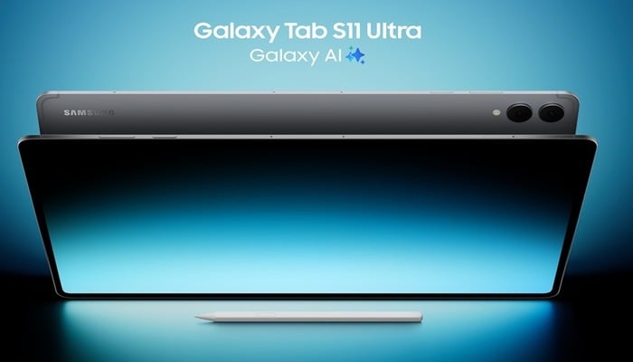 An undated image of the Galaxy Tab S11. — Samsung