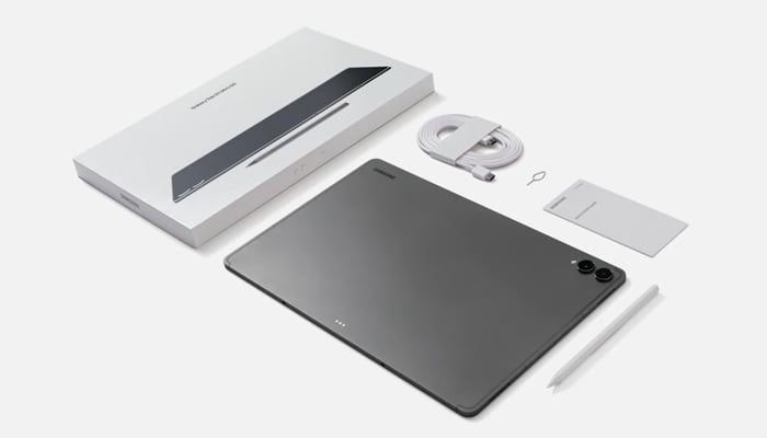 An image of Galaxy Tab S11 at Samsung Galaxy Unpacked Event 2025 held on September 4, 2025. — Screengrab via Samsung YouTube channel
