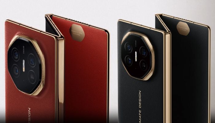 An undated image of Huawei Mate XT. — Huawei/Canva